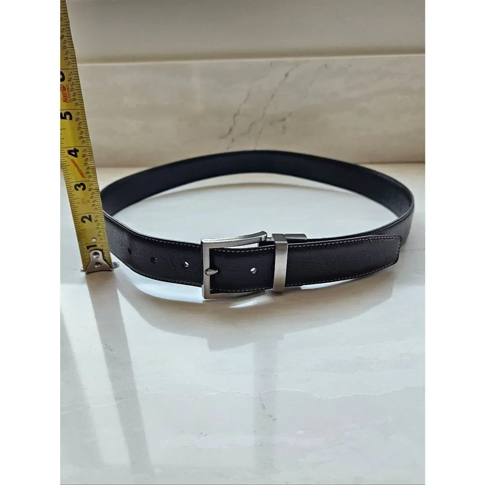 Kirkland Men's Dark Brown Italian Leather Belt Size 36